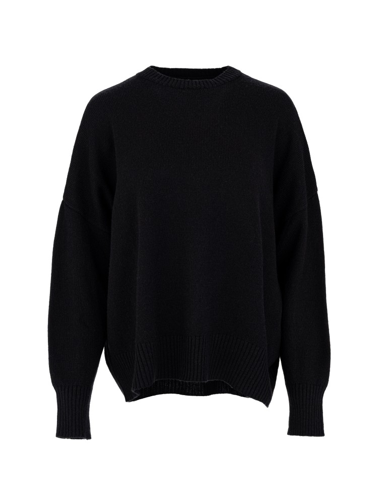 Philosophy μαύρο cashmere round neck πλεκτό