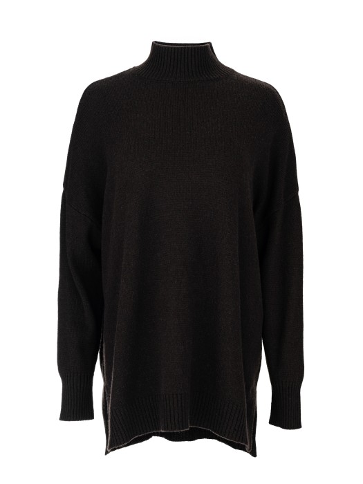 Philosophy cashmere turtleneck μαύρο μακρύ πλεκτό