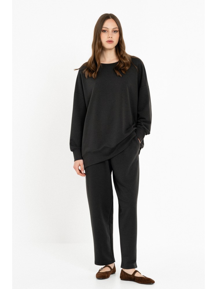 Philosophy off black futter oversized sweatshirt