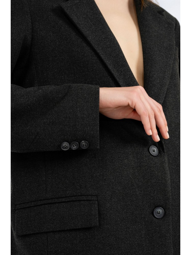 Philosophy anthracite melange heavy T/R σακάκι