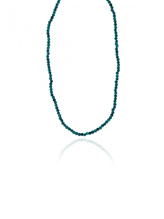 Hermina forest malachite semi-precious stones necklace