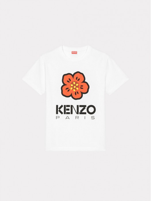 Kenzo 'Boke Flower' print white t-shirt