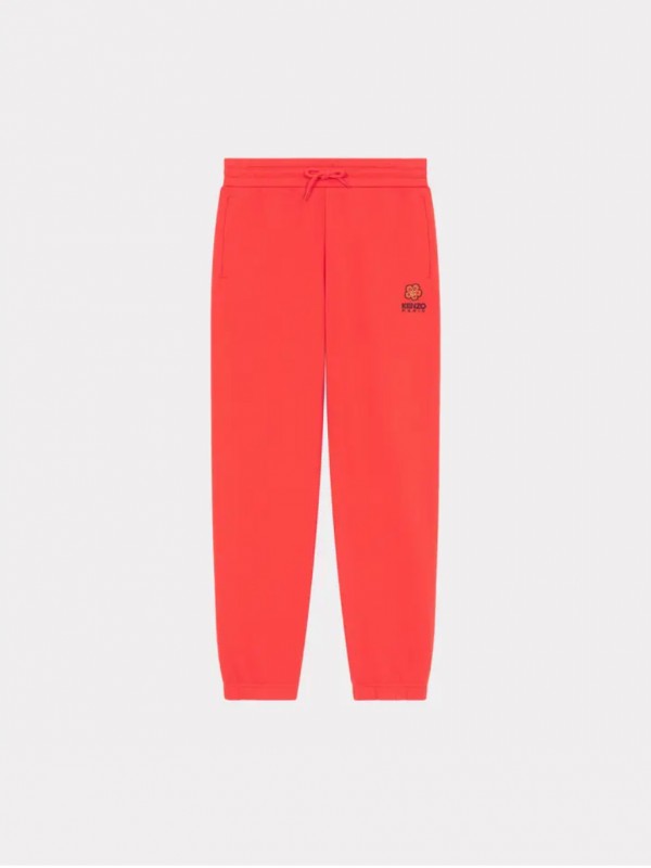 Kenzo 'Boke Flower' medium red jogging trousers
