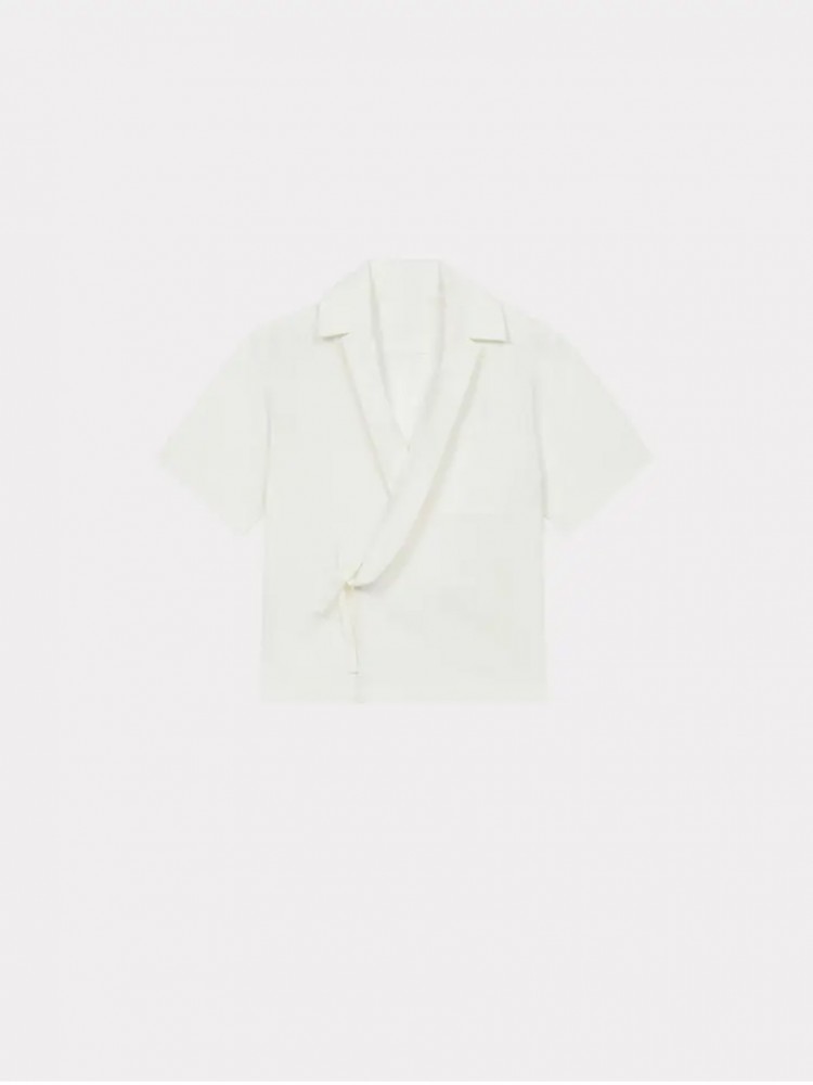 Kenzo off white πουκάμισο κιμονό