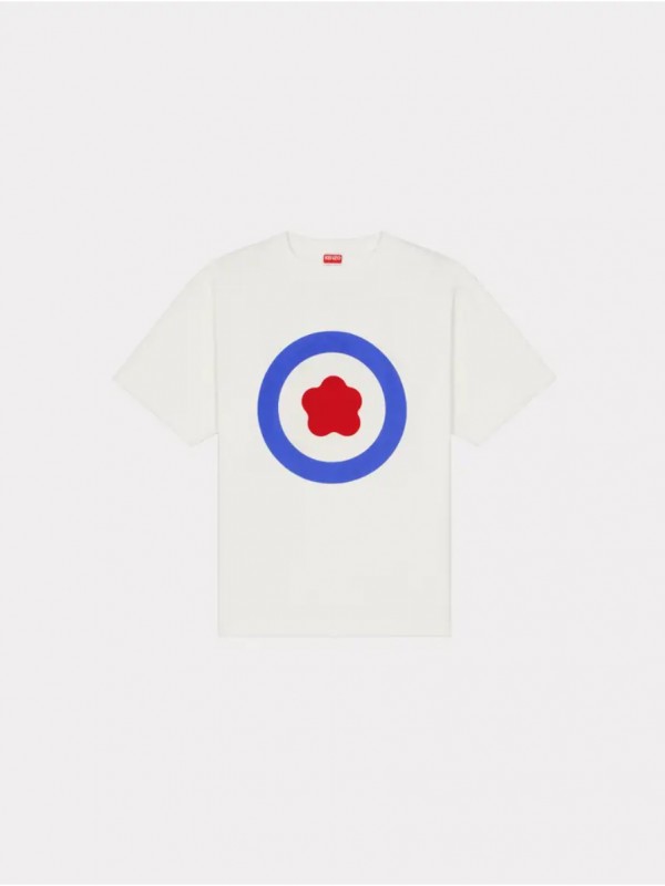 Kenzo Target oversize off white t-shirt