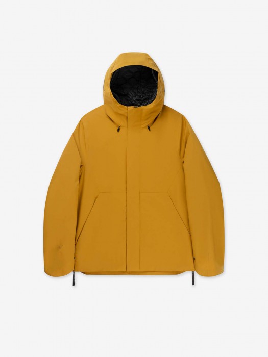 Krakatau yellow bicep 3-in-1 short liner jacket
