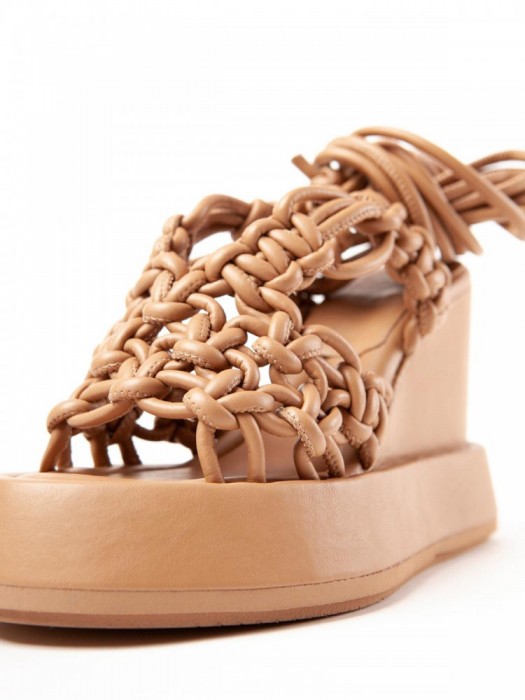 Paloma Barcelo claire wedge sandals