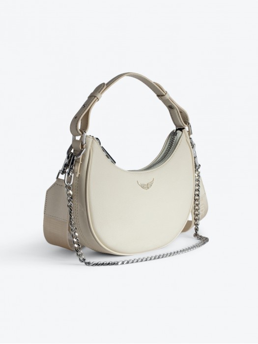 Zadig&Voltaire moonrock grained leather bag