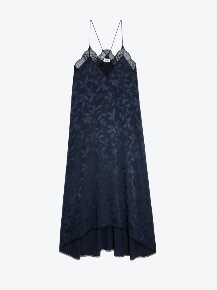 Zadig&Voltaire risty jac ikat dark blue φόρεμα